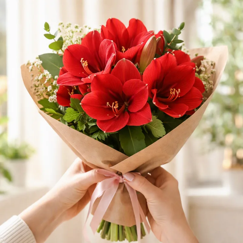 Amaryllis - klassiek - afbeelding 3