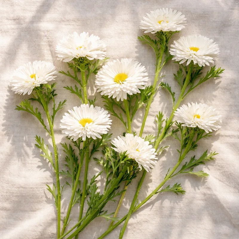 Aster - wit - afbeelding 4