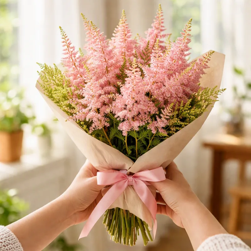 Astilbe - roze - afbeelding 3