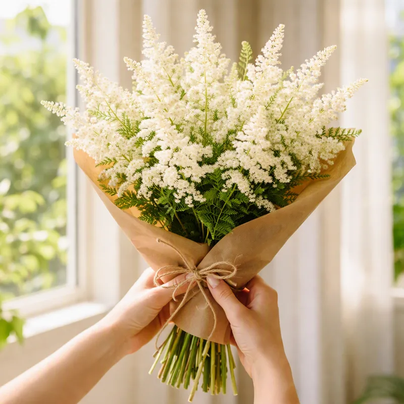 Astilbe - wit - afbeelding 3