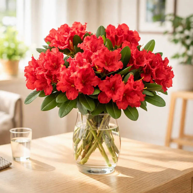 Azalea - rood - afbeelding 2
