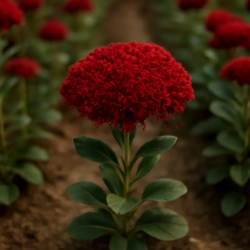 Hemelsleutel – rood – afbeelding 4