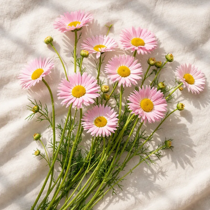Margriet - roze - afbeelding 4