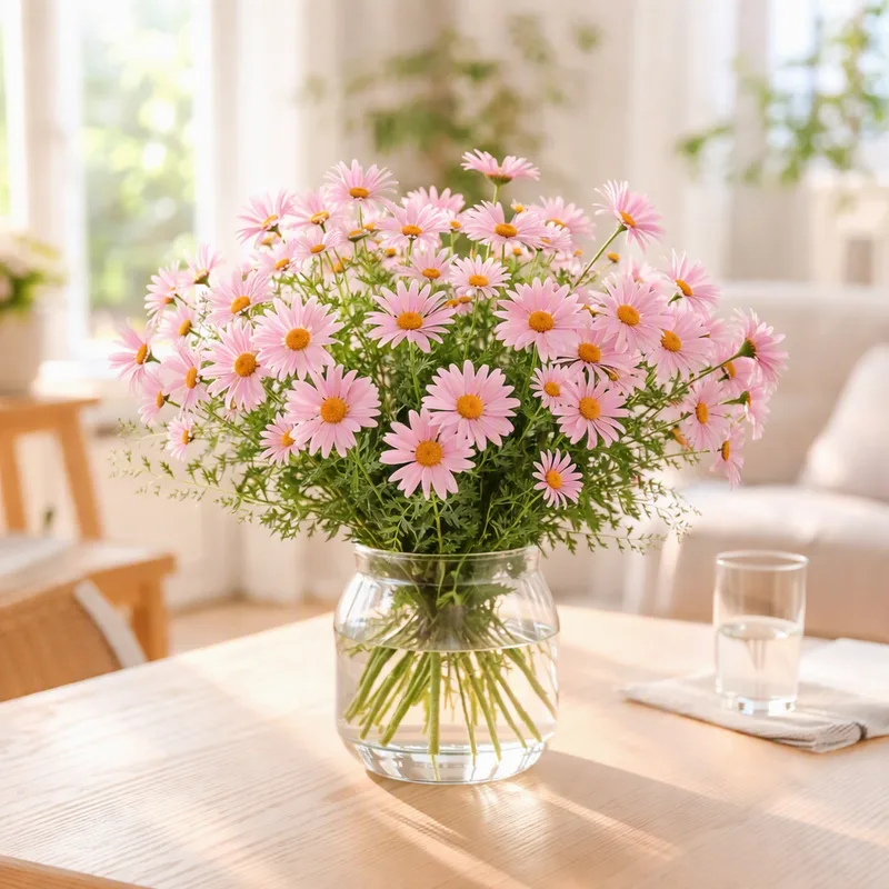 Margriet - roze - afbeelding 2
