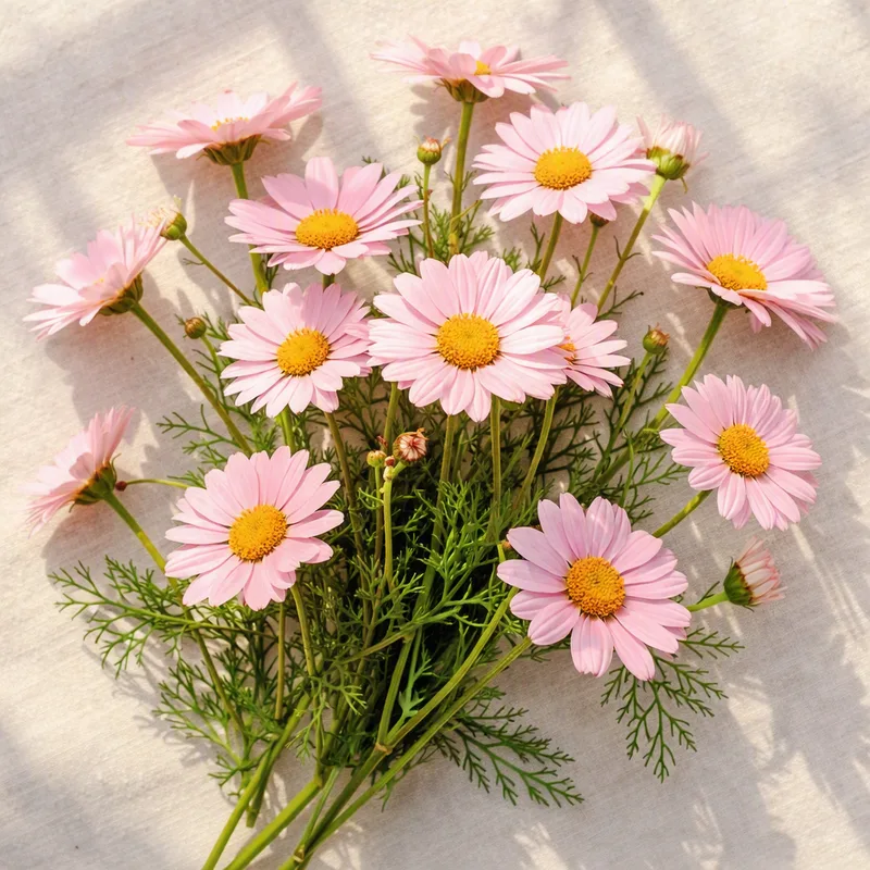 Margriet - roze - afbeelding 4