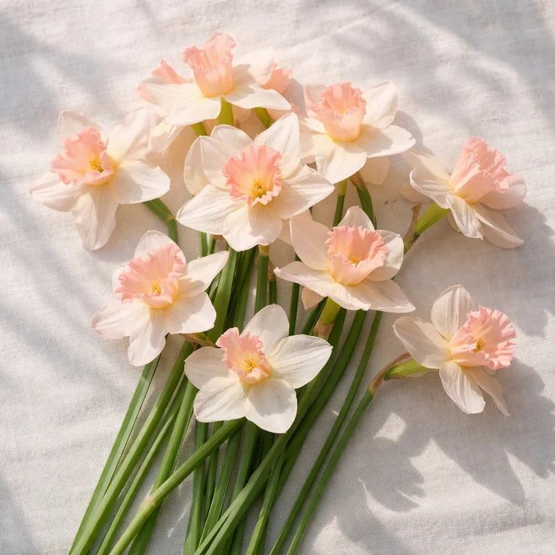 Paasnarcis - roze - afbeelding 4