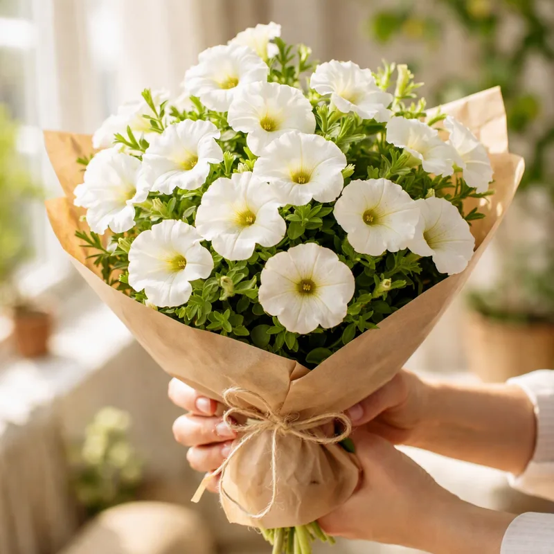 Petunia - wit - afbeelding 3