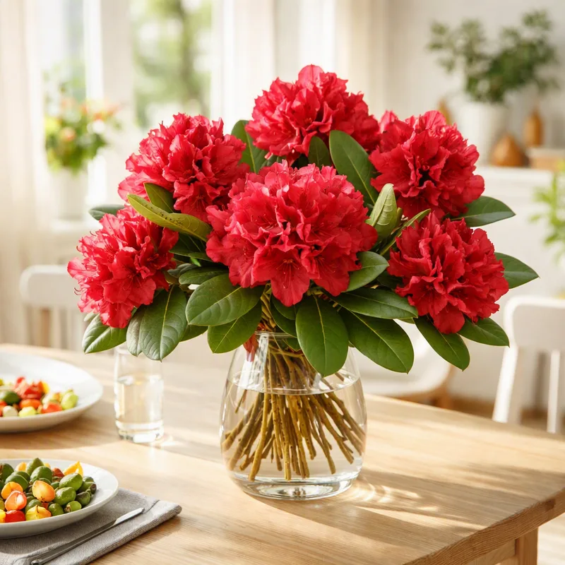 Rhododendron - rood - afbeelding 2