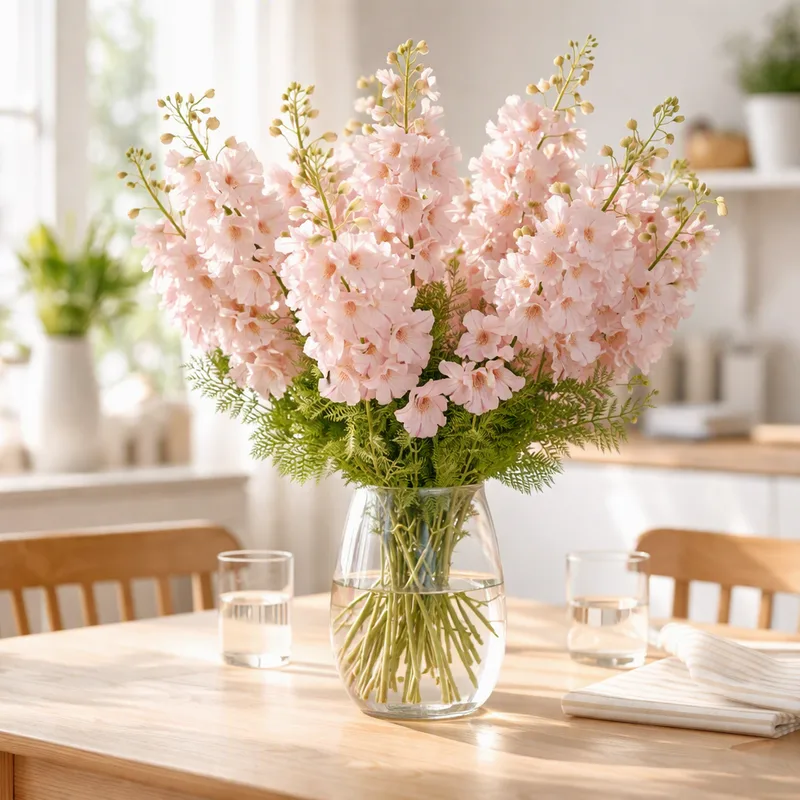 Ridderspoor - roze - afbeelding 2