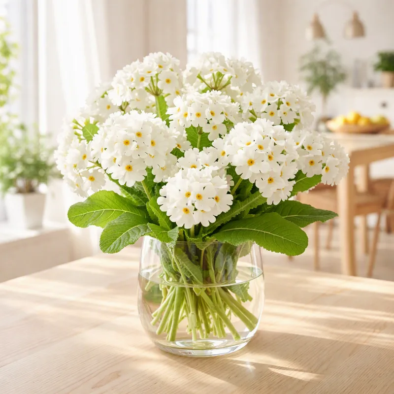 Sleutelbloem - wit - afbeelding 2